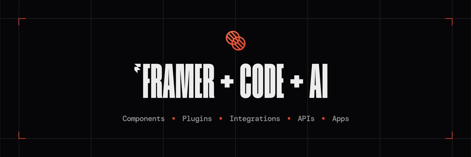 David McBacon | Framer Coder's banner