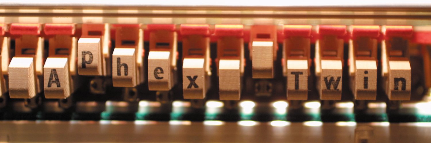 Aphex Twin's banner