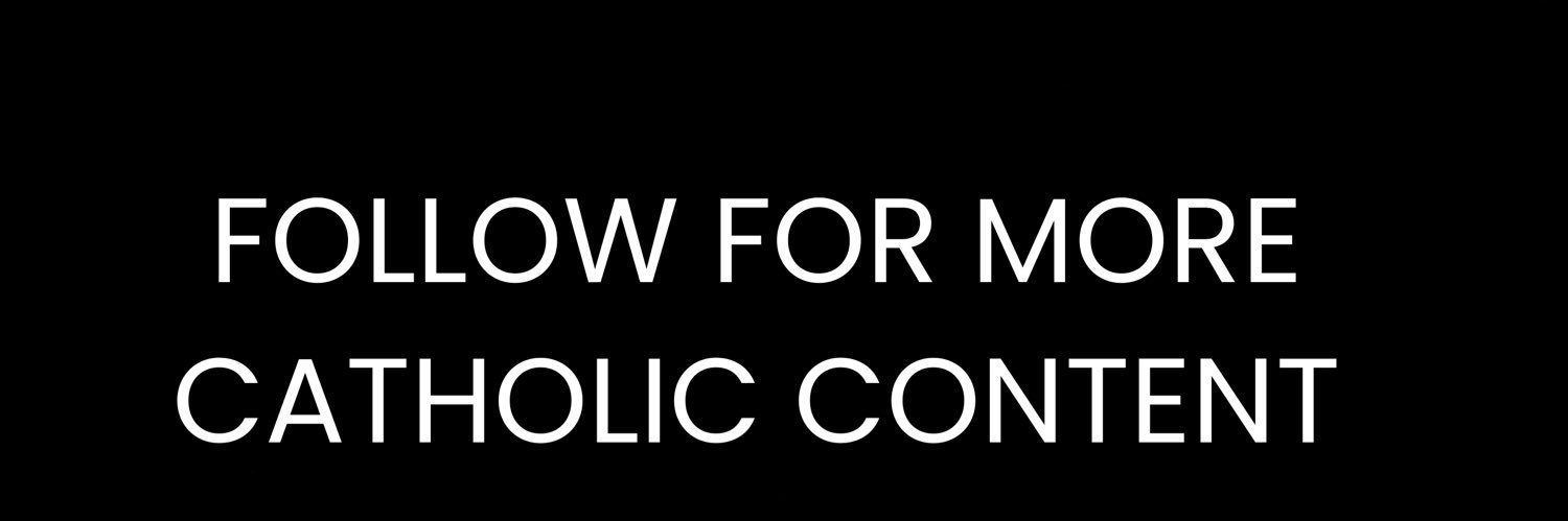 Must Be Catholic's banner