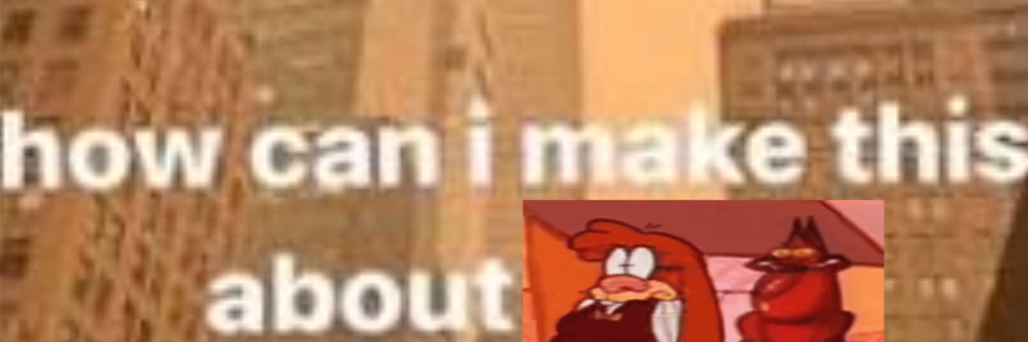 TICKY ! 🖍️ red’s silly rabbit…'s banner