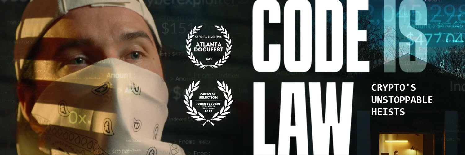 Code Is Law: The Movie's banner