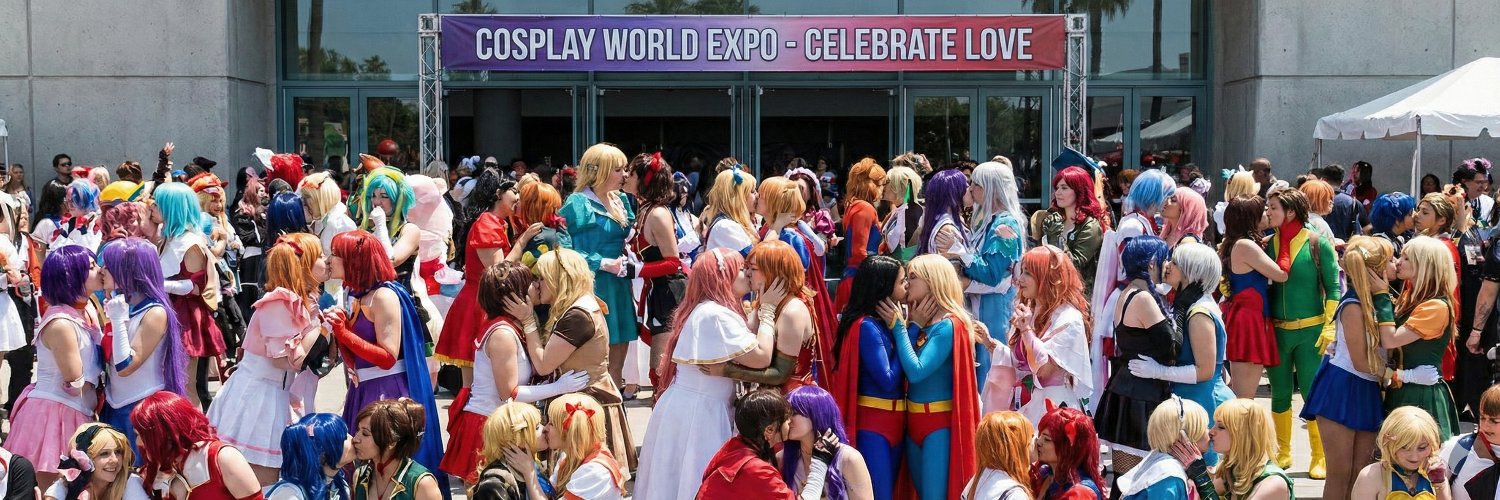 AI Lesbian Kisses's banner