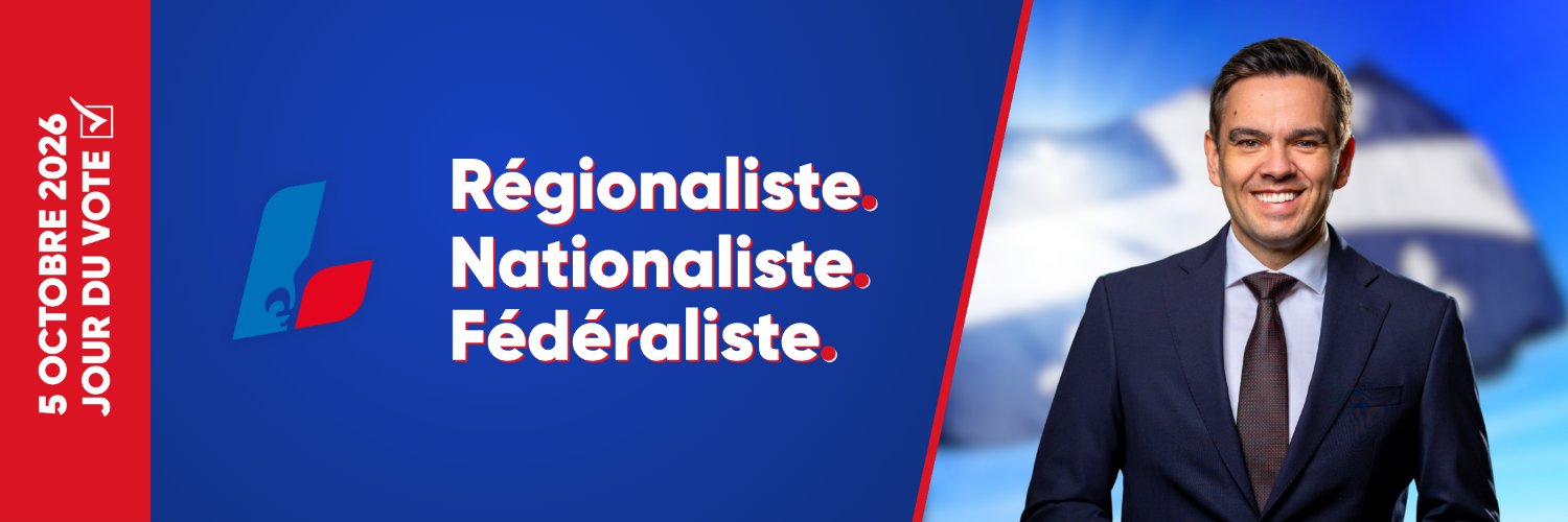 Parti libéral du Québec's banner