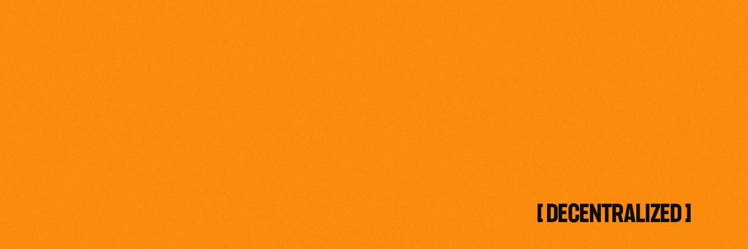 ⚡️DECENTRALIZED's banner