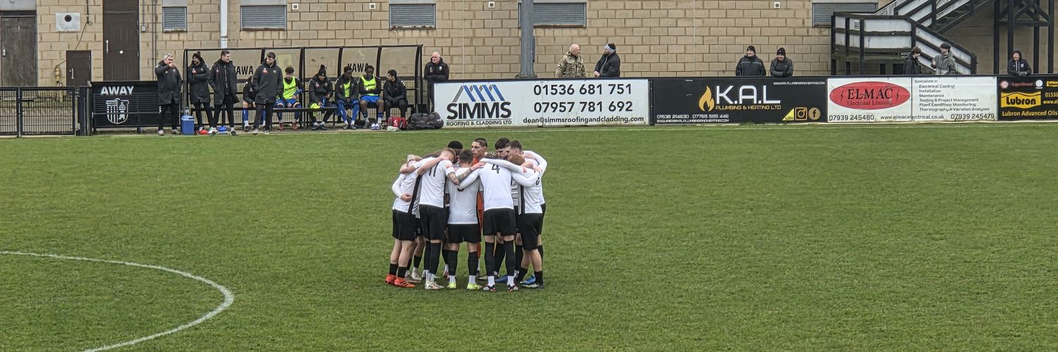 Corby Town FC's banner