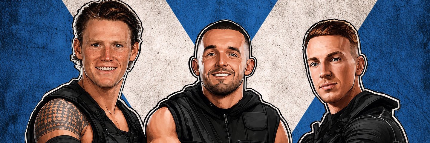Scotland X Wrestling's banner