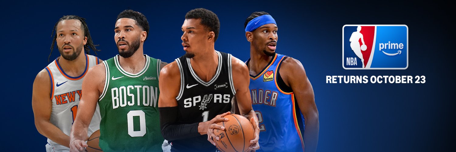 NBA on Prime's banner
