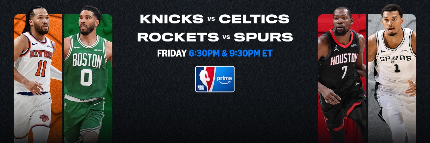 NBA on Prime's banner