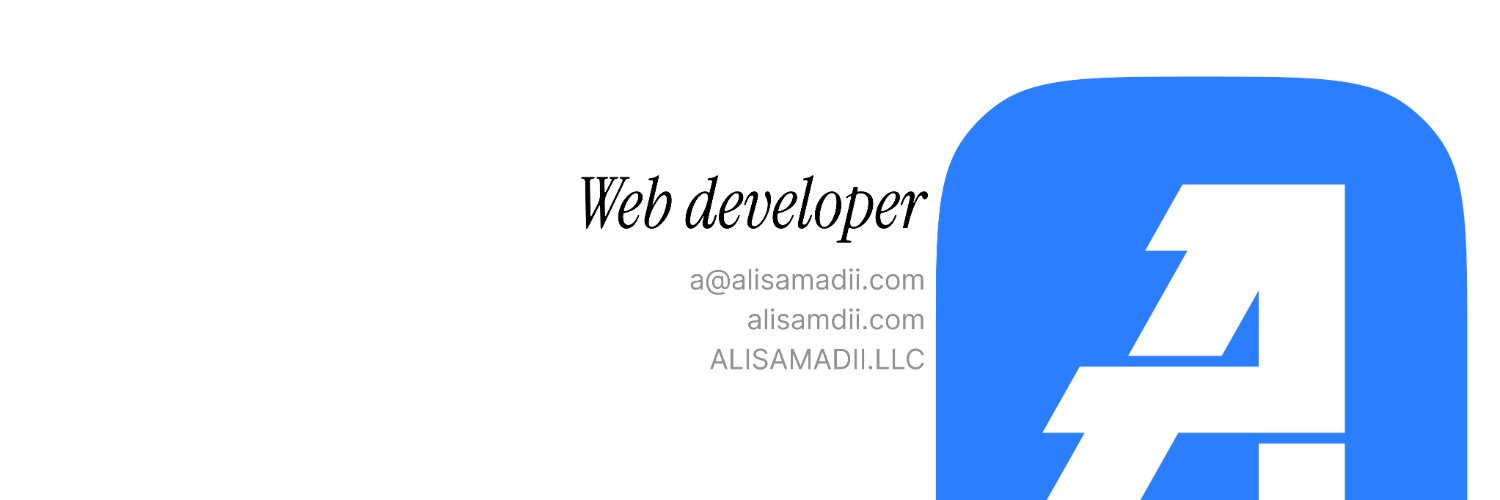 Ali Samadi's banner