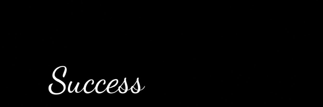 Success's banner