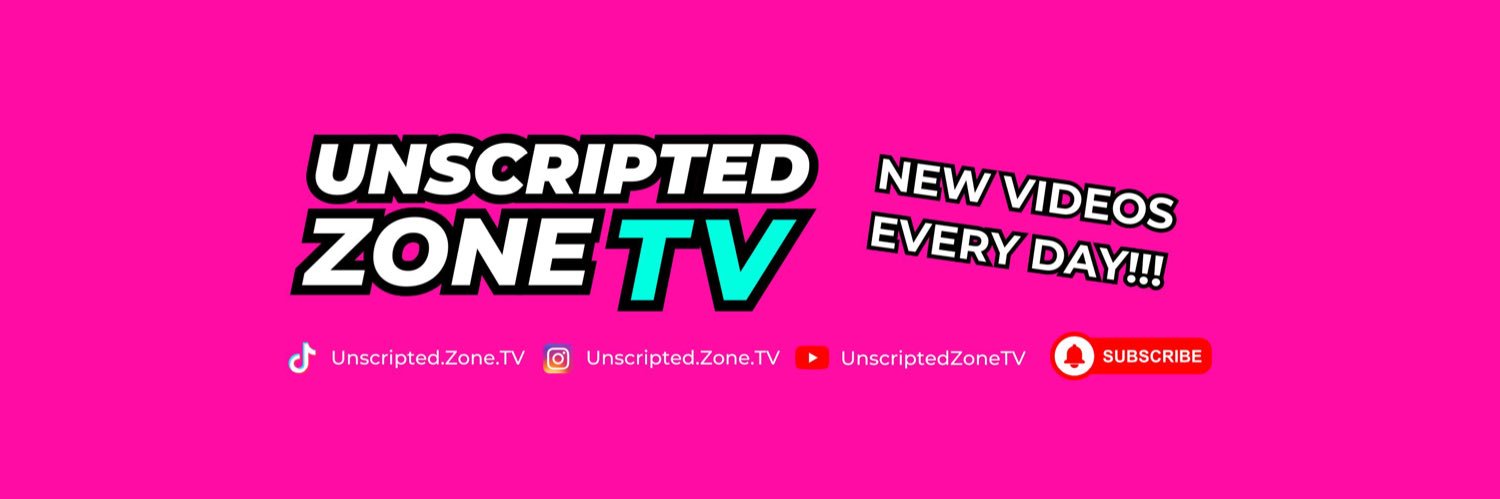Unscripted Zone TV's banner
