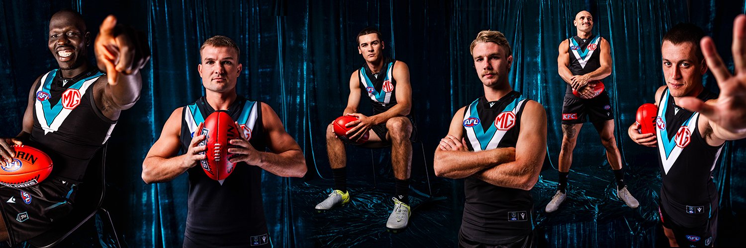 Port Adelaide FC's banner