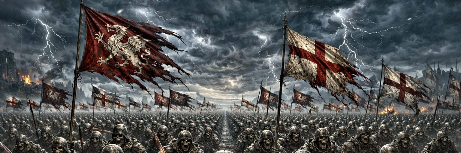 England Rising's banner