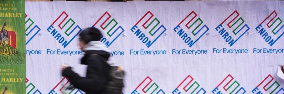 Enron's banner