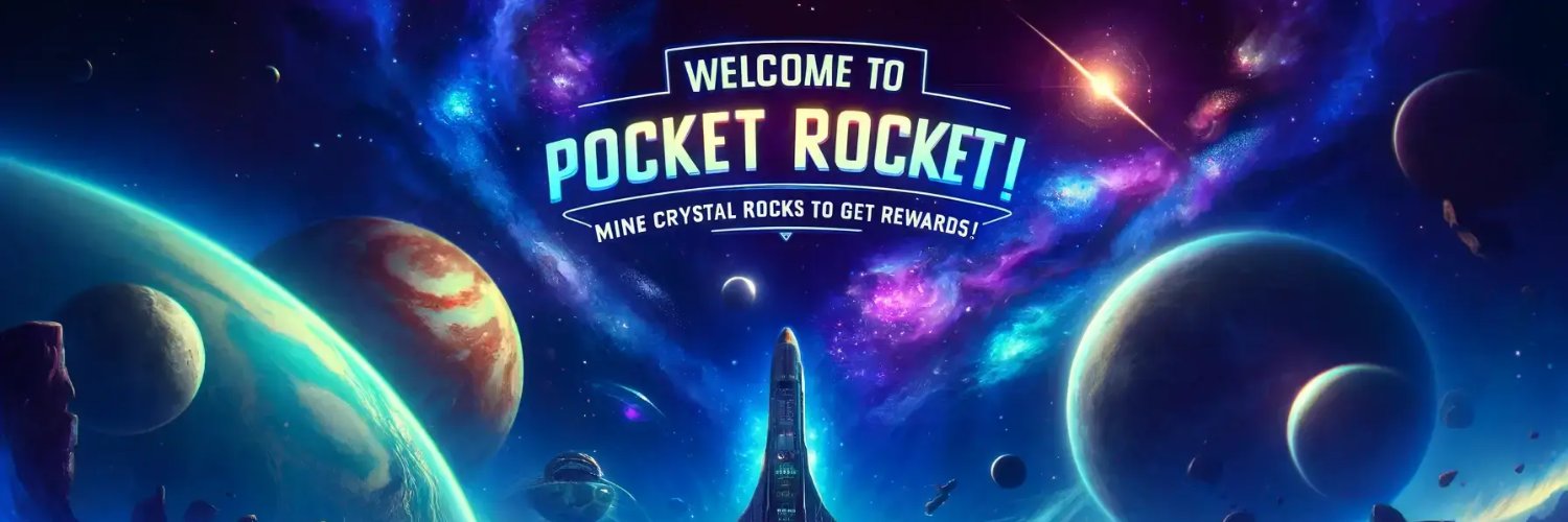 Pocket Rocket's banner