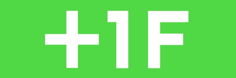 +1F's banner
