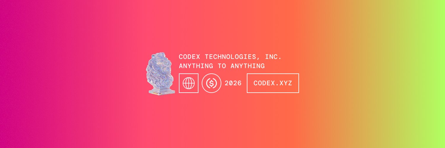 Codex's banner
