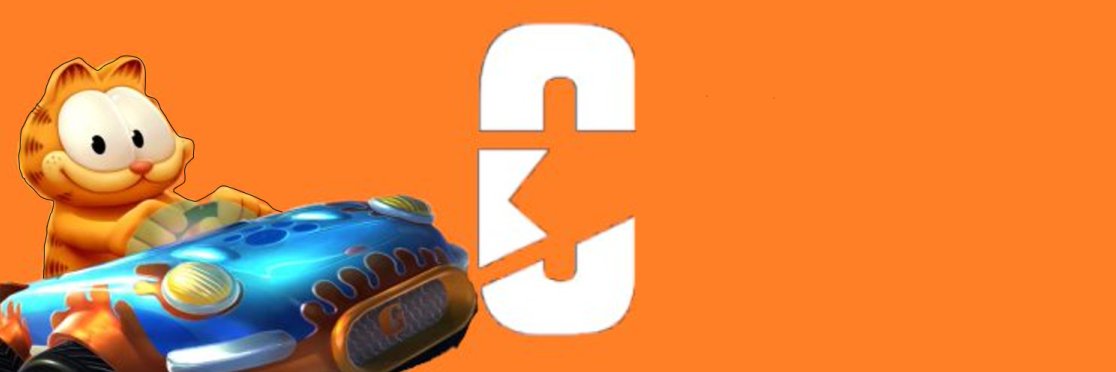 Wellington do garfield kart's banner