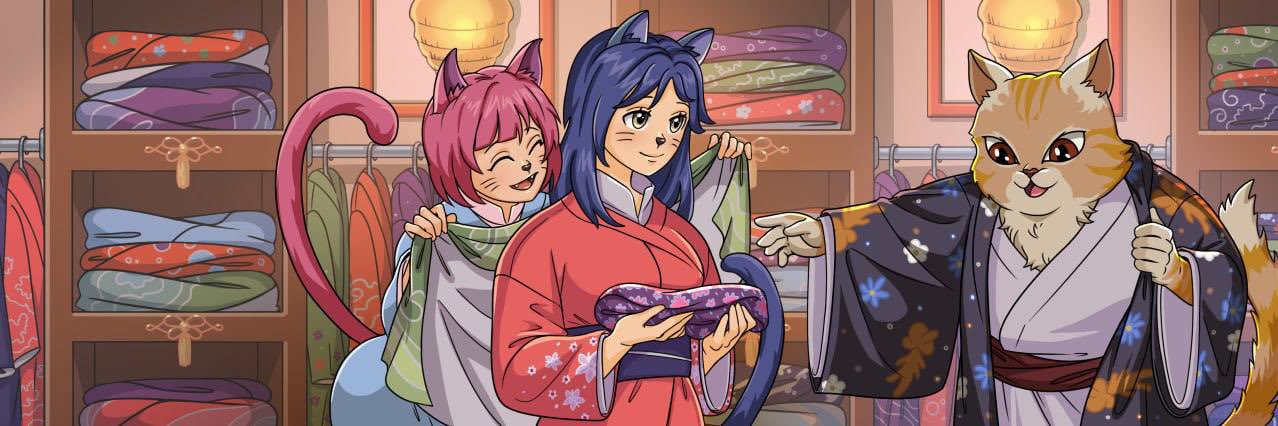 Cat Own Kimono's banner