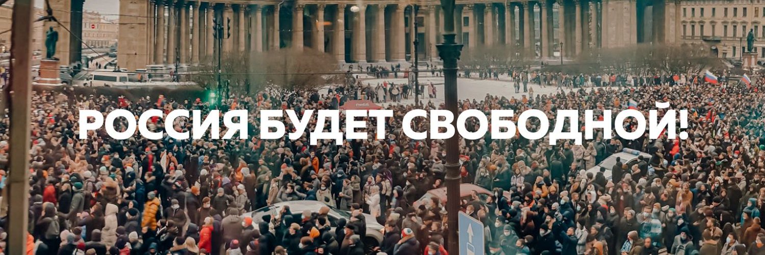 Vladimir Milov's banner