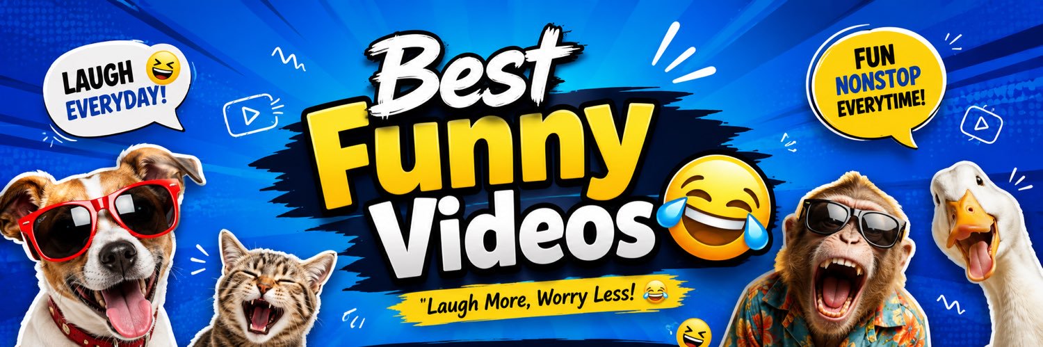 Best Funny Videos 😂's banner