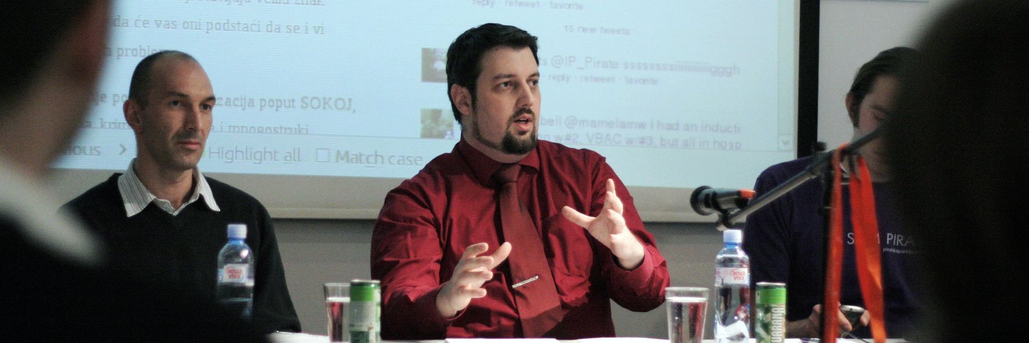 Žarko Ptiček's banner