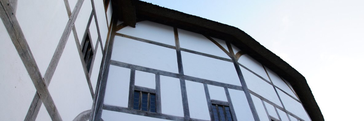 Shakespeare’s Globe's banner