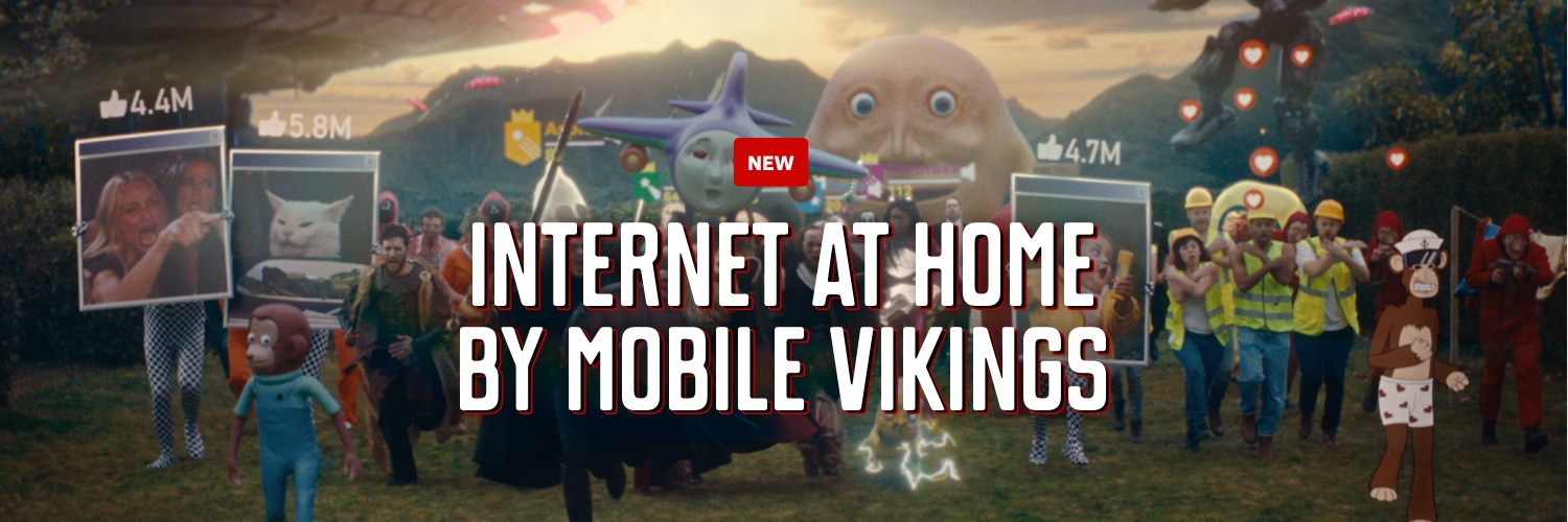 Mobile Vikings BE's banner