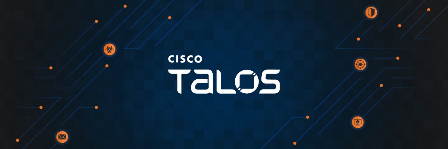 Cisco Talos Intelligence Group's banner