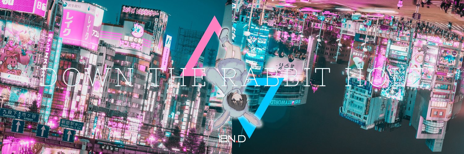 IBN.D - 跳進兔子洞 -'s banner