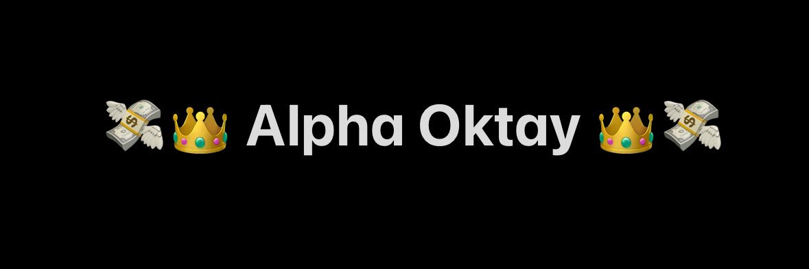 Alpha Oktay's banner