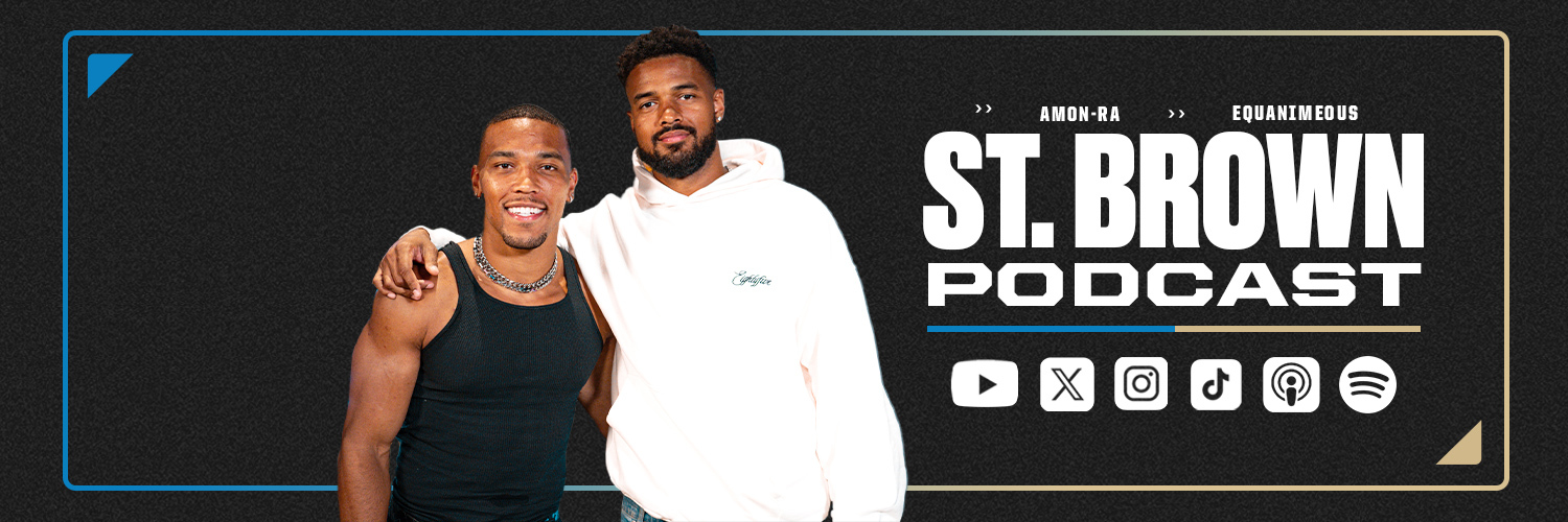 St. Brown Podcast's banner