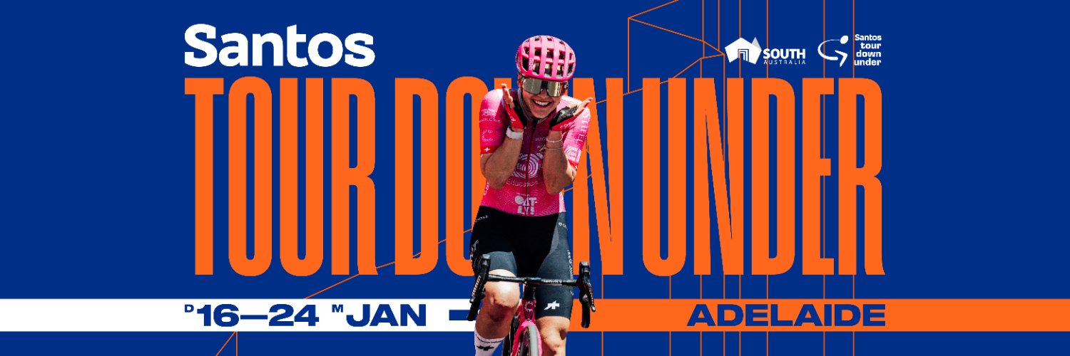 Santos Tour Down Under 🚴🚴‍♀️'s banner