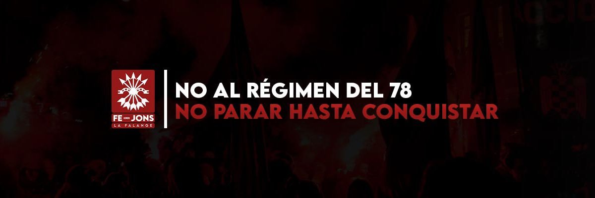 Falange Española de las JONS's banner