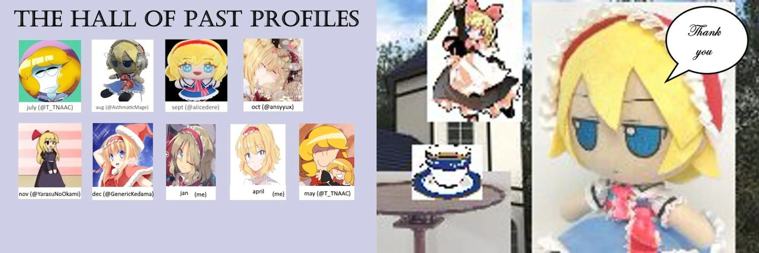 Daily Alice Margatroid's banner