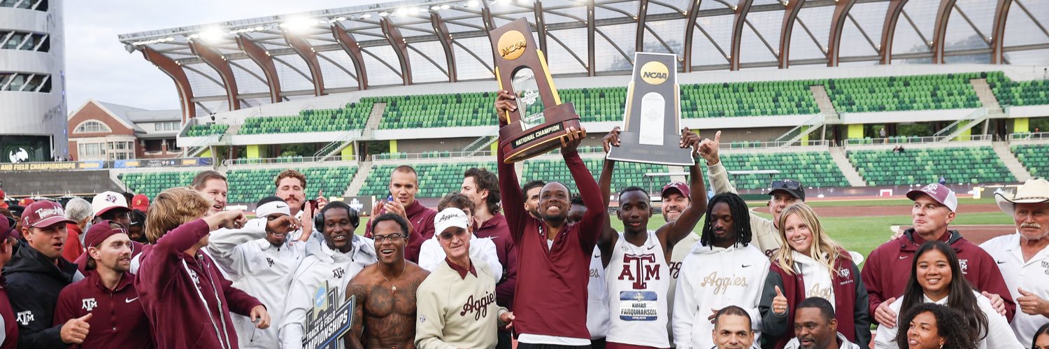 Texas A&M Track & Field/Cross Country's banner
