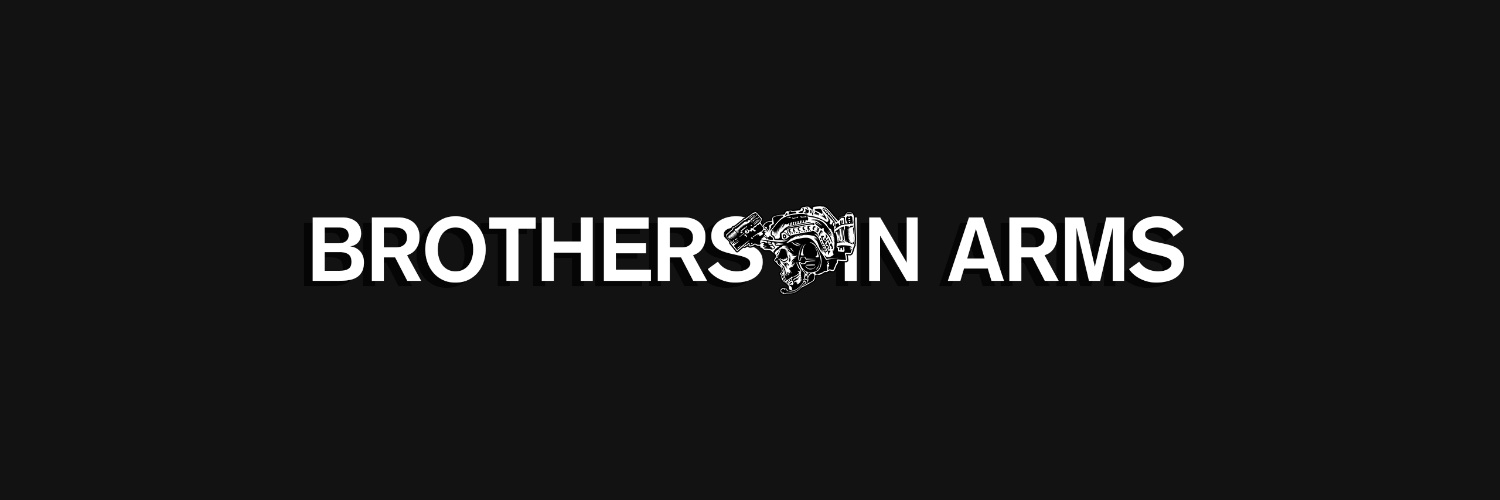 Brothers in Arms's banner