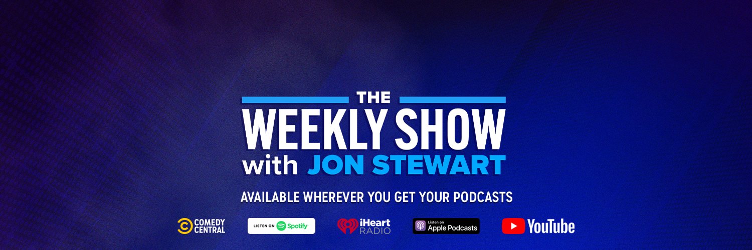 The Weekly Show with Jon Stewart's banner