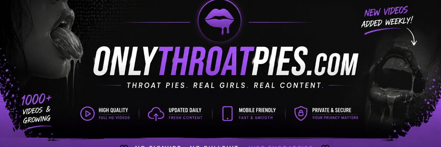 Only Throatpies 🐐's banner