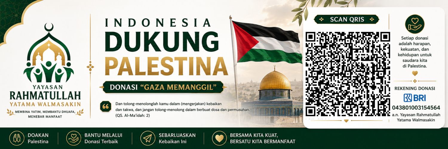 Rohta Anjulian 🇮🇩 🇵🇸 🌞's banner