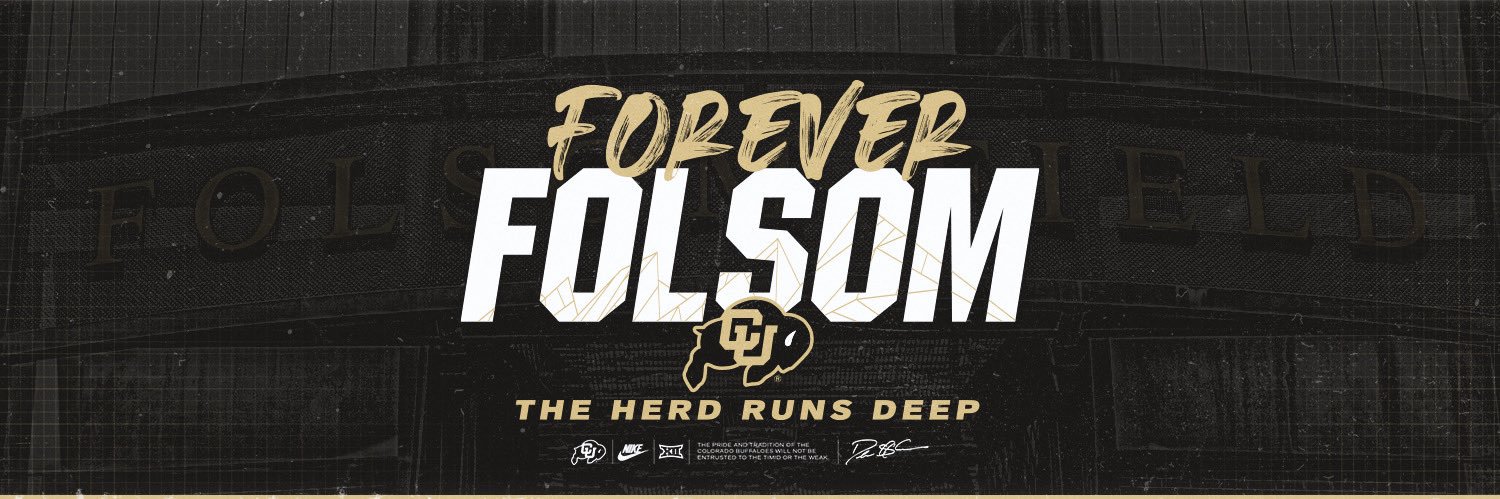 Colorado Buffaloes Football's banner