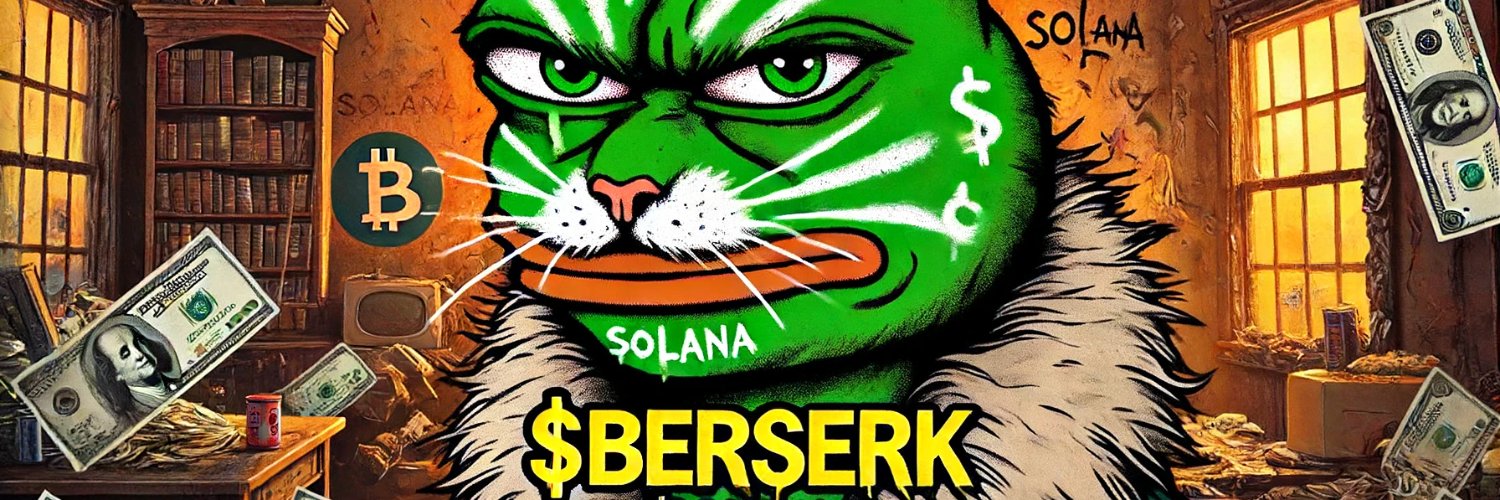 Solana Berserk Cat | $BERSERK's banner