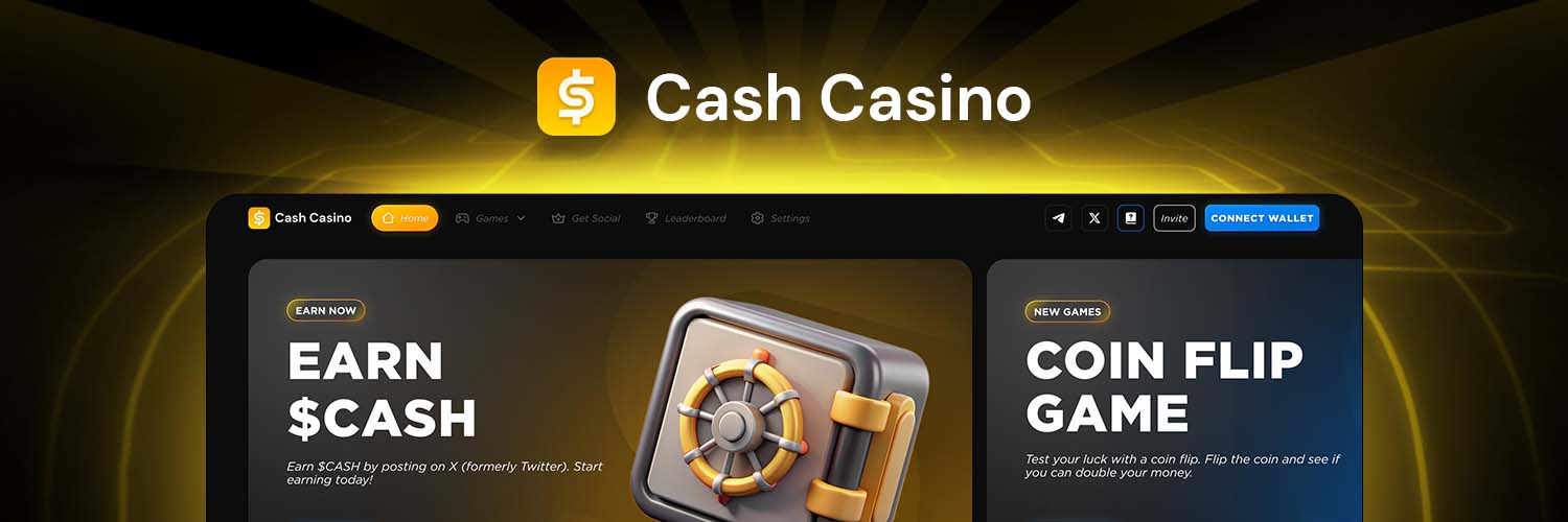 Cash Casino's banner
