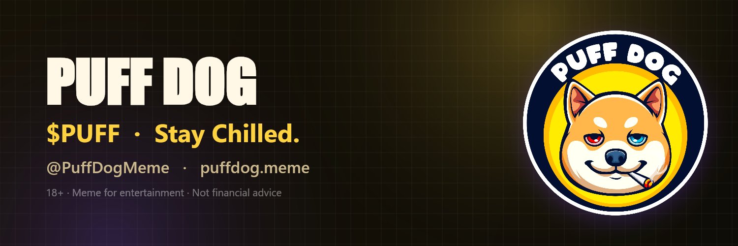 PUFF DOG's banner