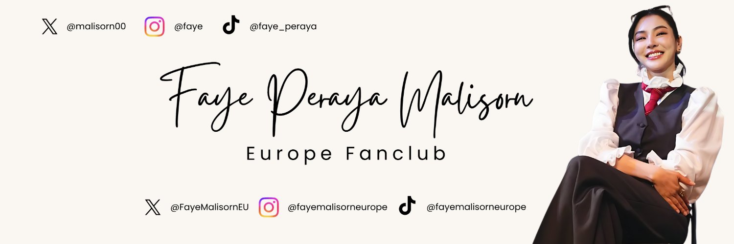 Faye Malisorn Europe Official 🇪🇺's banner