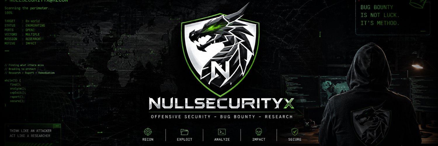 NullSecurityX's banner