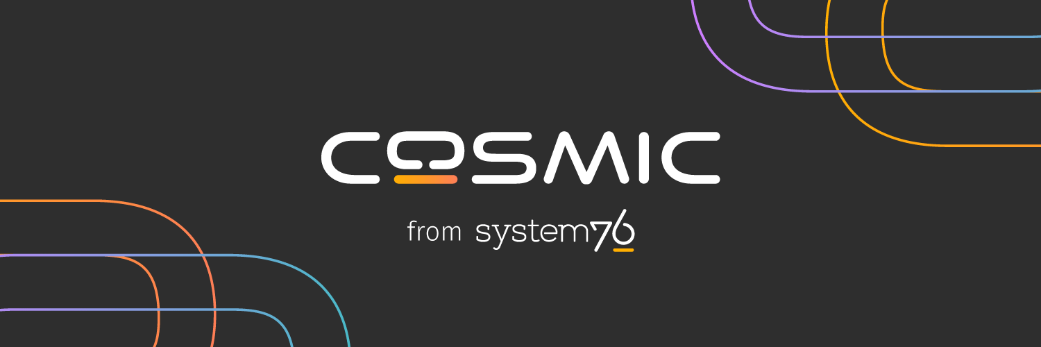 COSMIC Desktop's banner