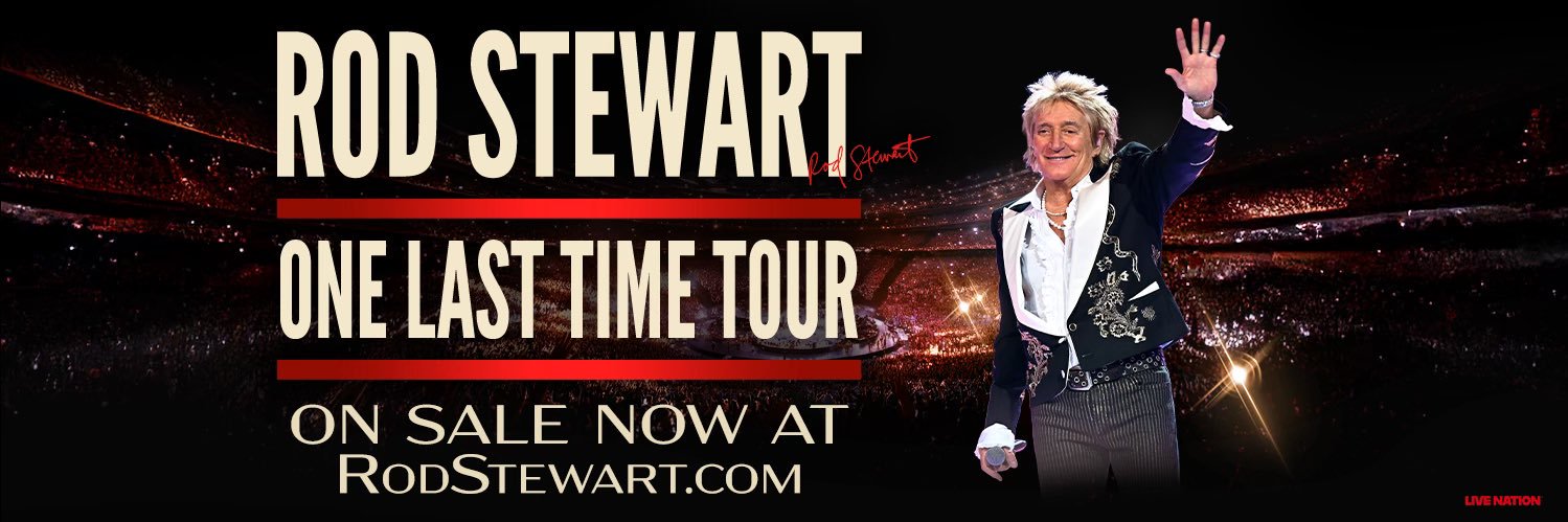 Sir Rod Stewart's banner