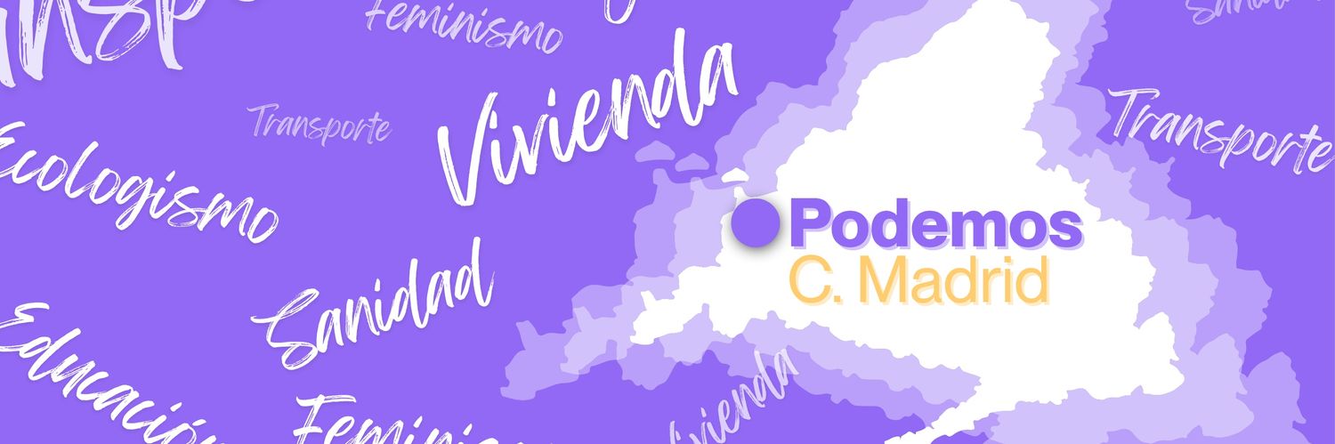 Podemos C.Madrid's banner